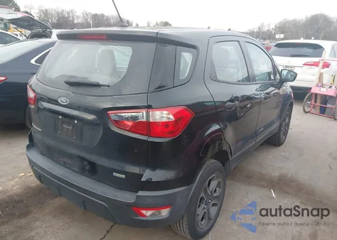 2018 Ford Ecosport S from USA, damaged, VIN MAJ3P1RE7JC212512